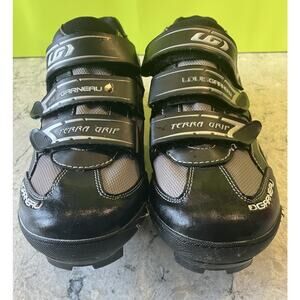 Louis GARNEAU Urban Cycling Shoes Men’s 11.5 EU 45 BLACK CHARCOAL Minimally Used